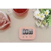 ドリテック　防水タイマー　ピンク　T-626PK　キッチンタイマー　デジタル　1個