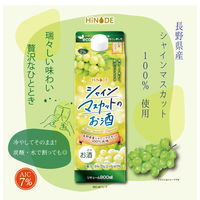 HiNODE（ひので） シャインマスカットのお酒 900ml 1本 マスカット ぶどう 葡萄 国産果汁 長野県産　リキュール