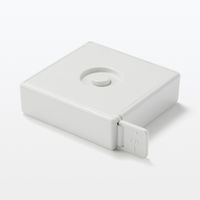 無印良品 ABSグラスファイバーメジャー 白 幅8mm×長さ1.5m 良品計画