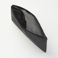 無印良品 ナイロンメッシュケース ポケット付き A5サイズ用 黒 良品計画