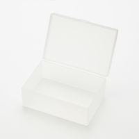 無印良品 ポリプロピレン小物ケース L 75×110×46mm 1セット（1個×3） 良品計画