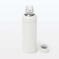 無印良品 ステンレス 炭酸にも使える 保冷ボトル 白 600mL 良品計画
