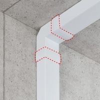 サンワサプライ 配線ダクト(連結カバー・ホワイト) CA-KK80J 1個（直送品）