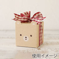 cotta 95445 どうぶつギフト箱 くま クラフト 4580414628732 1セット(20個入×25束 合計500個)（直送品）