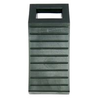 サンポリ 輪止ロープ付2個セット ブラック 4996645205107 1セット(10個入)（直送品）