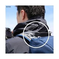 ハクバ写真産業 くびの負担がZEROフック グレー KH-STHGY 1セット 62-9755-18（直送品）