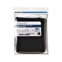 ハクバ写真産業 ソフトクッションポーチ L ブラック KCS-37L 1個 62-9764-17（直送品）