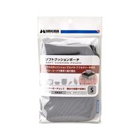 ハクバ写真産業 ソフトクッションポーチ S グレー KCS-36S 1個 62-9764-22（直送品）