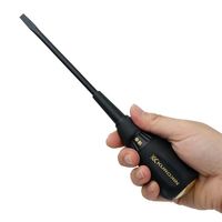 フジ矢 貫通ドライバー(黒金) 566K-BG 1セット(3PC)（直送品）