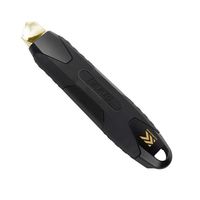 フジ矢 メタルカッターナイフ(黒金) FK02A-BG 1セット(2本)（直送品）