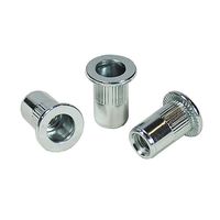 ロブテックス ローレットナット スチール エコパック NSD8RMP 1セット(150本:15本×10PC)（直送品）