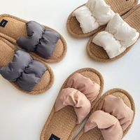 川島織物セルコン TAUKO スリッパ GS6086 M：23.0～24.5cm ベージュ GS6086_06BE 1足（直送品）