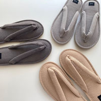 川島織物セルコン TAUKO スリッパ GS6087 M：23.0～24.5cm グレー GS6087_06GR 1足（直送品）