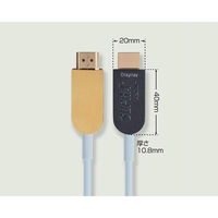 サエクコマース 光伝送方式 8K対応 HDMIケーブル 6.0m HDMI2.1AOC6.0 1個（直送品）