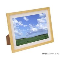 ハクバ写真産業 木製額縁 MMー01 A4サイズ アクリル スタンド付 ホワイト FWMM01-WTA4A 1個 62-9752-76（直送品）