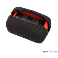 ハクバ写真産業 ルフトデザイン スリムフィット レンズポーチ 90ー150 ブラック KLP-LS9015BK 1個 62-9754-64（直送品）
