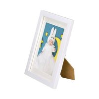 ハクバ写真産業 木製額縁 MMー01 2Lサイズ スタンド付 ホワイト FWMM01-WT2L 1個 62-9755-13（直送品）
