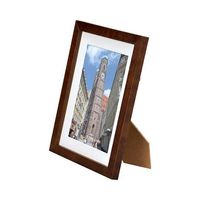 ハクバ写真産業 木製額縁 MMー01 2Lサイズ スタンド付 ブラウン FWMM01-BR2L 1個 62-9755-15（直送品）