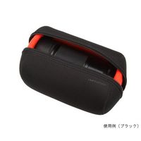 ハクバ写真産業 ルフトデザイン スリムフィット レンズポーチ 120ー190 ブラック KLP-LS1219BK 1個 62-9754-60（直送品）