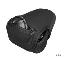 ハクバ写真産業 ルフトデザイン スリムフィット カメラジャケット Mー110 ブラック DCS-03M110BK 1個 62-9753-82（直送品）