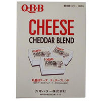 六甲バター [冷蔵] チェダーブレンドチーズ10(50個) 500g×2個 4903308046830 1セット(2個)（直送品）