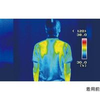 アタックベース ヒートジャケットWスイッチ ウェア単体 ブラック ナイロン 41001-5L 1枚 65-0840-98（直送品）