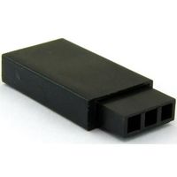 共立電子産業 QIコネクタ03P 誤挿入防止キー付QIプラグハウジング03P 20個入 QI-3KAD 1袋(20個) 65-3734-13（直送品）