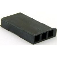 共立電子産業 QIコネクタ03P 誤挿入防止キー付QIソケットハウジング03P 20個入 QI-3K 1袋(20個) 65-3734-14（直送品）