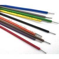 共立電子産業 QIケーブルシングルピンプラグ10色セット 311-369 1袋(10個) 65-3734-40（直送品）