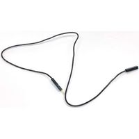 共立電子産業 QIケーブル1Sー1P 黒 5本入 311-216-2 1袋(5本) 65-3734-61（直送品）