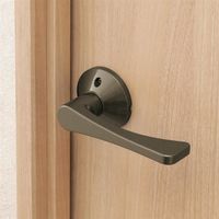 マツ六 リフォーム用レバー錠 バリアフリー通路用 アンバー 8588200 1個（直送品）