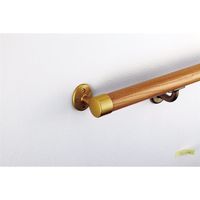 マツ六 システム手すり35 Eエンドブラケット ゴールド EL-27G-10 1個（直送品）