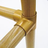 マツ六 システム手すり35 四方ヒッパリ ゴールド EL-47G 1セット(2個)（直送品）