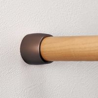 マツ六 システム手すり32 エンドソケット ブラウン EL-710 1セット(4個)（直送品）