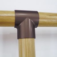 マツ六 システム手すり32 チーズ ブラウン EL-67 1セット(4個)（直送品）