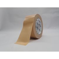 【ガムテープ】 布粘着テープ 0.22mm厚 幅50mm×長さ25m No.890 茶 Monf 古藤工業 1セット（5巻入）