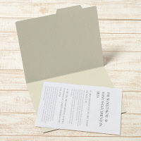 フォルダー（個別フォルダー）　A4　ライトグレー　FL-001IF　87833　1袋（10枚入）