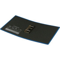 ハピラ　片開きパイプ式ファイル　A4タテ　とじ厚50mm　ブルー　1箱（36冊：12冊入×3箱）