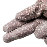 【天然ゴム手袋】 勝星産業 「現場のチカラ」 天然ゴム作業グローブ茶 #842 M 1袋（5双入）  オリジナル