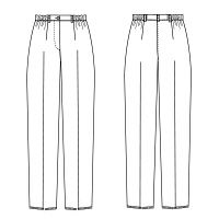 ナガイレーベン ナースパンツ 女性用 ホワイト M HO-1913