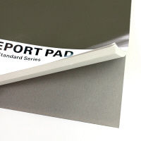 プラス　レポートパッドB5　G罫　RE-050G　灰　方眼　76833　1袋（10冊入）　（直送品）