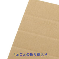 【底面B4】　容量可変ダンボール（深型宅配タイプ）　B4×高さ145～345mm　1セット（60枚：20枚入×3梱包）