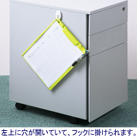 アスクル　バインダー　クリップボード　A4タテ　グリーン　緑　10枚  オリジナル