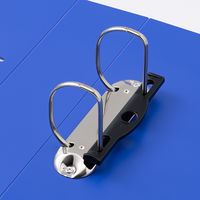 リヒトラブ リクエスト D型リングファイル A4タテ 背幅74mm 青（ブルー） G2280-8 1箱（10冊入）