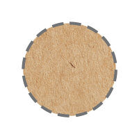 平紐 クラフト紙手提袋ベーシック 200×240×90 茶 1セット（900枚：300枚入×3箱）  オリジナル