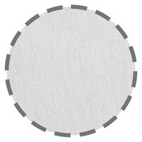 丸紐 クラフト紙手提袋ベーシック 440×430×210 白 1箱（200枚：50枚入×4袋）  オリジナル