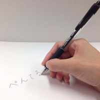 ぺんてる スーパーぺんてる（Super Pentel) 黒 BK977-A 1箱（10本入）