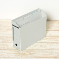 プラス カットフォルダーA4ーE3山タイプ グレー 87209 1袋(3枚入)