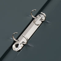 リヒトラブ リングファイル A4タテ 背幅27mm 黒 F867U-24 1セット（30冊入）