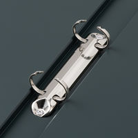 リヒトラブ リングファイル A4タテ 背幅36mm 黒 F877U-24 1セット（10冊入）